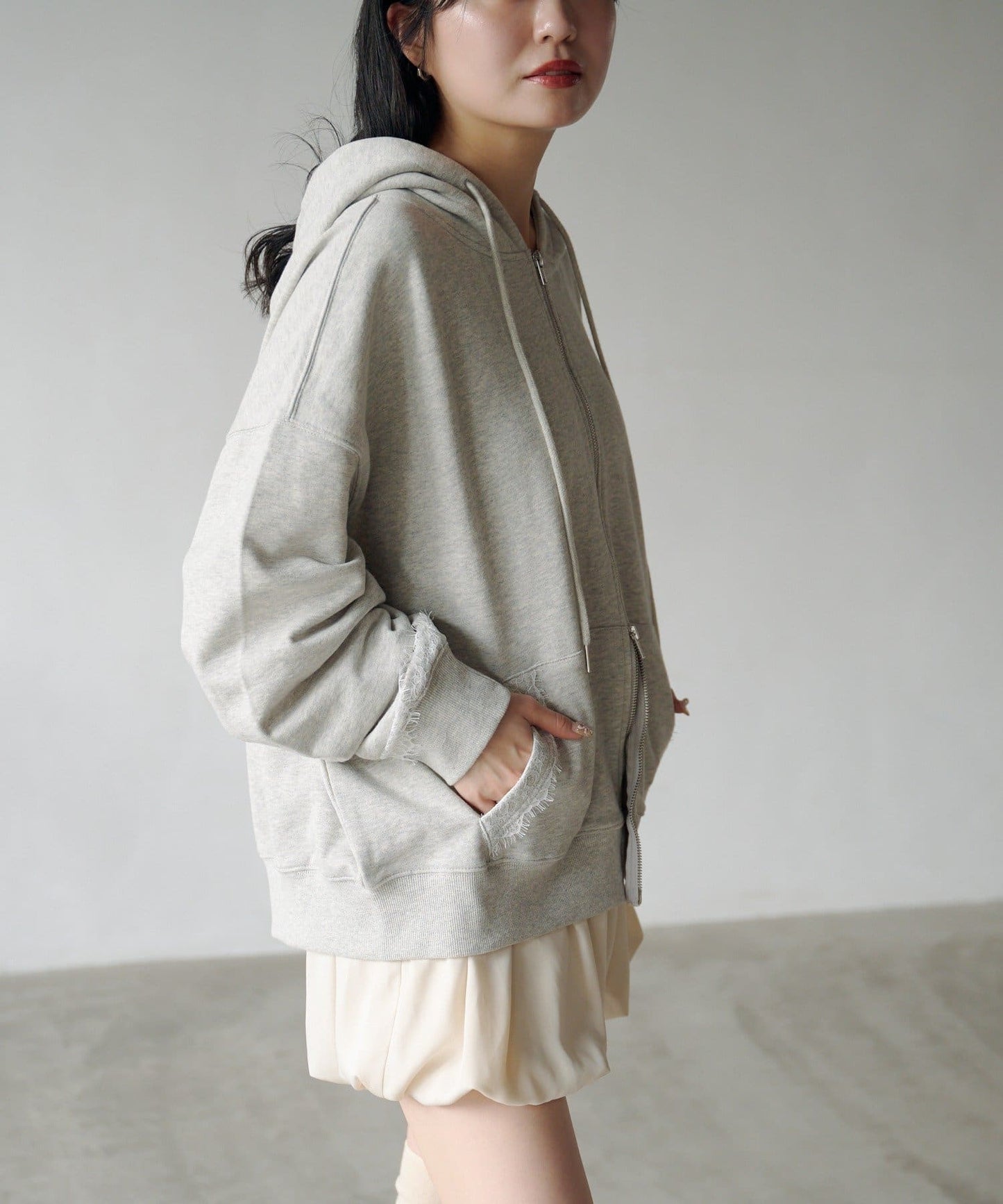 Kastane Lace sweatshirt hoodie - Image 8