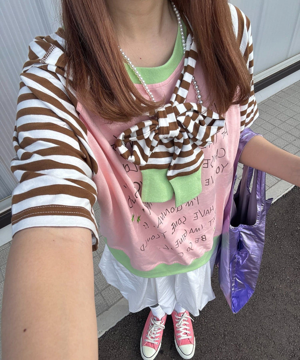 HELLO.SANFRANCISCO Tee with Hooded Ribbon - Image 21