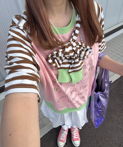 HELLO.SANFRANCISCO Tee with Hooded Ribbon - Image 21