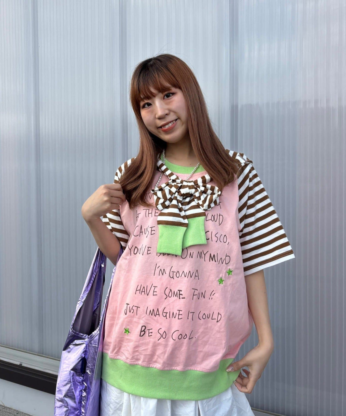 HELLO.SANFRANCISCO Tee with Hooded Ribbon - Image 23