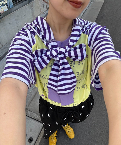 HELLO.SANFRANCISCO Tee with Hooded Ribbon - Image 6