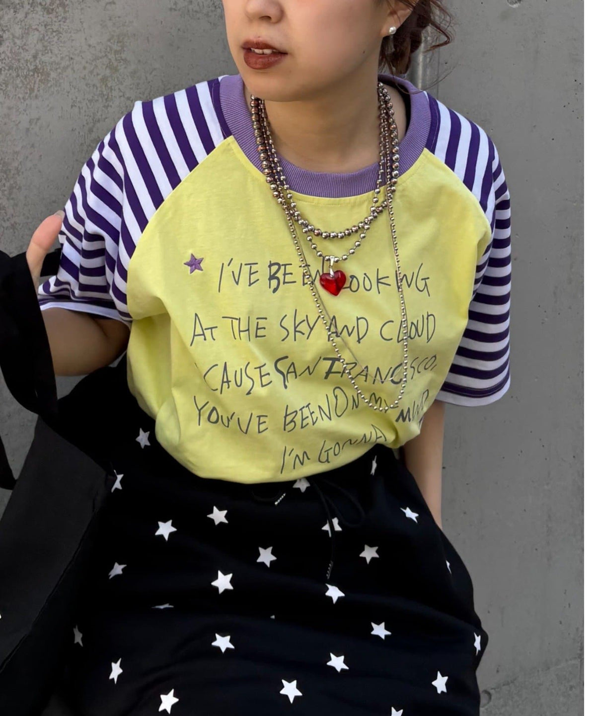 HELLO.SANFRANCISCO Tee with Hooded Ribbon - Image 8