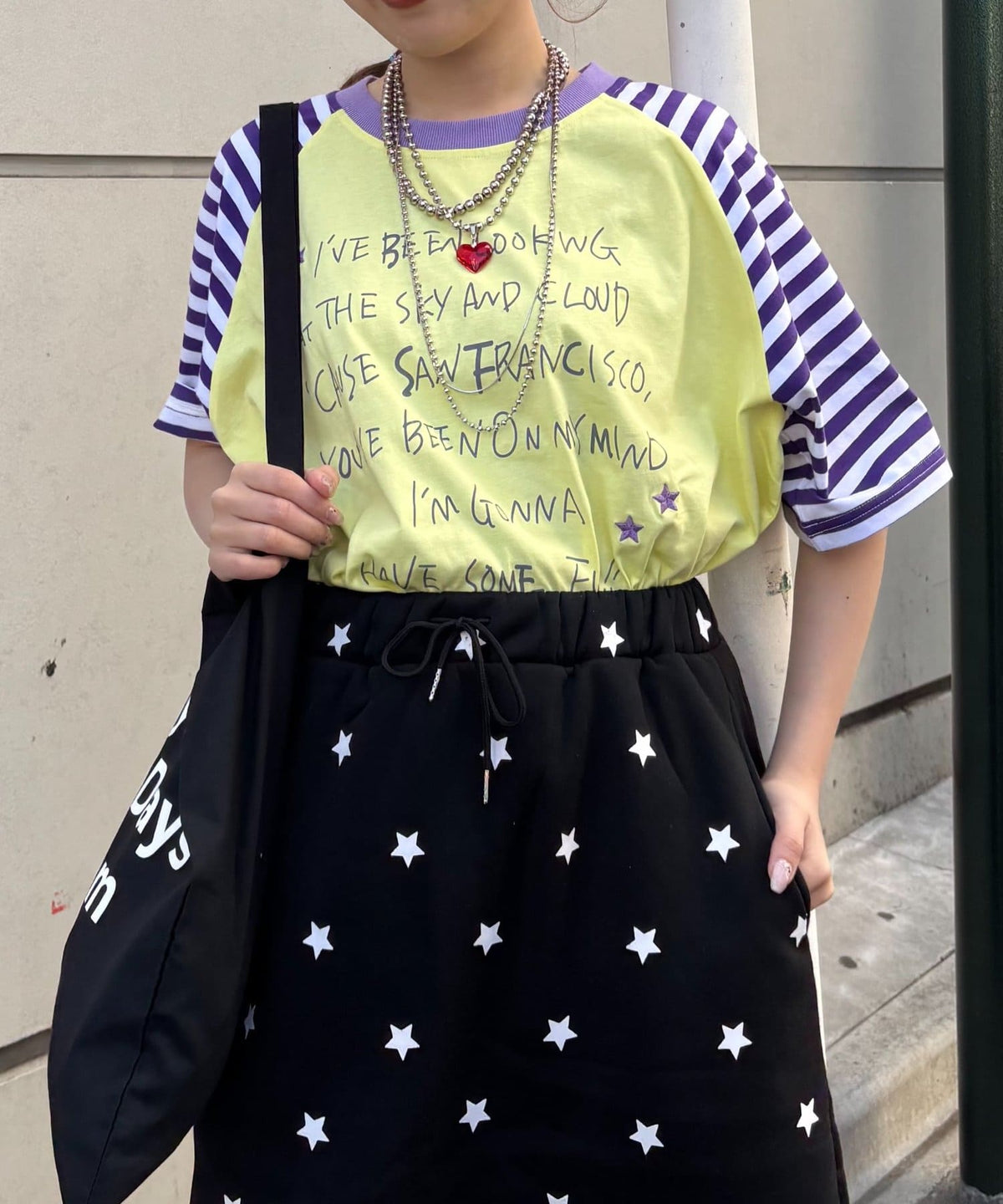 HELLO.SANFRANCISCO Tee with Hooded Ribbon - Image 11