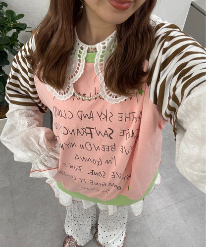 HELLO.SANFRANCISCO Tee with Hooded Ribbon - Image 3