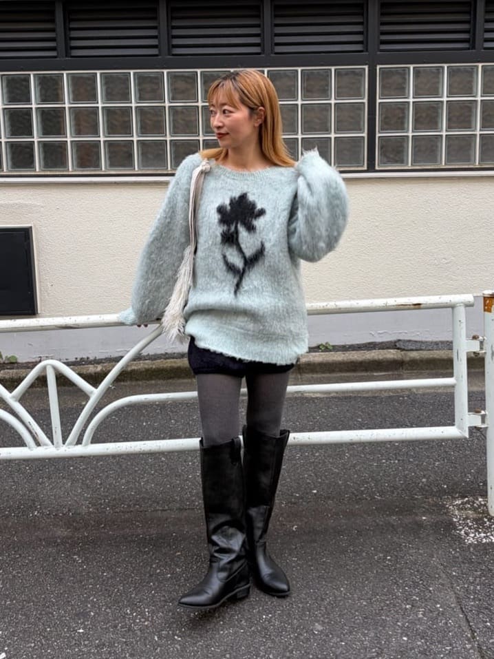 Kastane Flower motif knit - Image 34