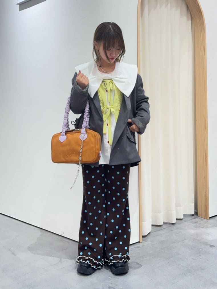 HELLO.SANFRANCISCO Wavy Mesh Ribbon Cardigan - Image 33
