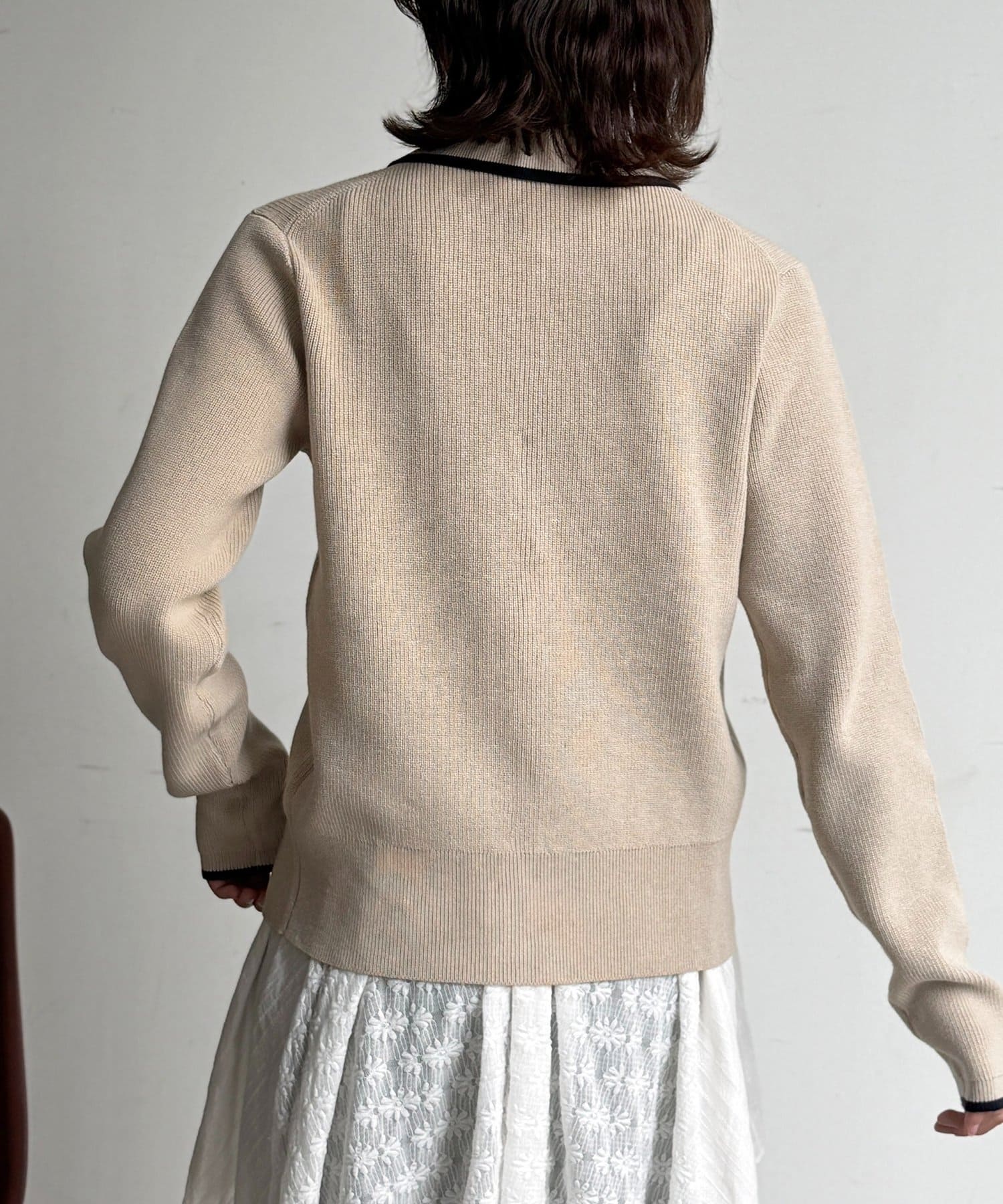 CPCM x U.S. POLO ASSN. Collared Knit Button Cardigan - Image 10