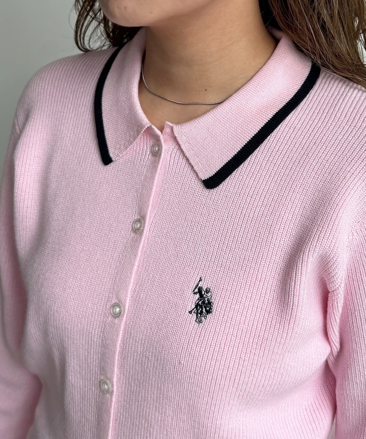 CPCM x U.S. POLO ASSN. Collared Knit Button Cardigan - Image 28