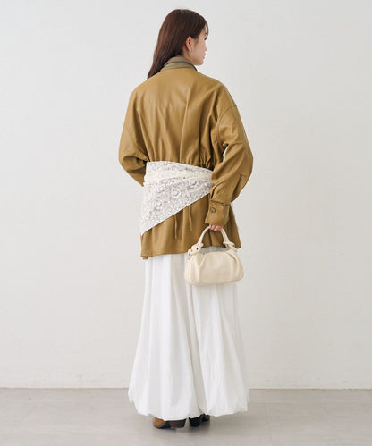 [2件SET] mystic Multi-way lace layered jacket - Image 45