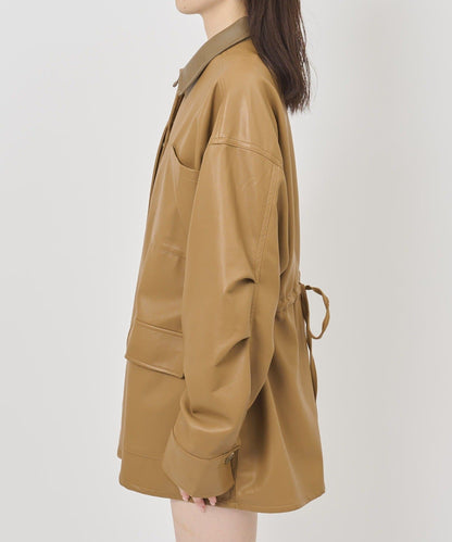 [2件SET] mystic Multi-way lace layered jacket - Image 53