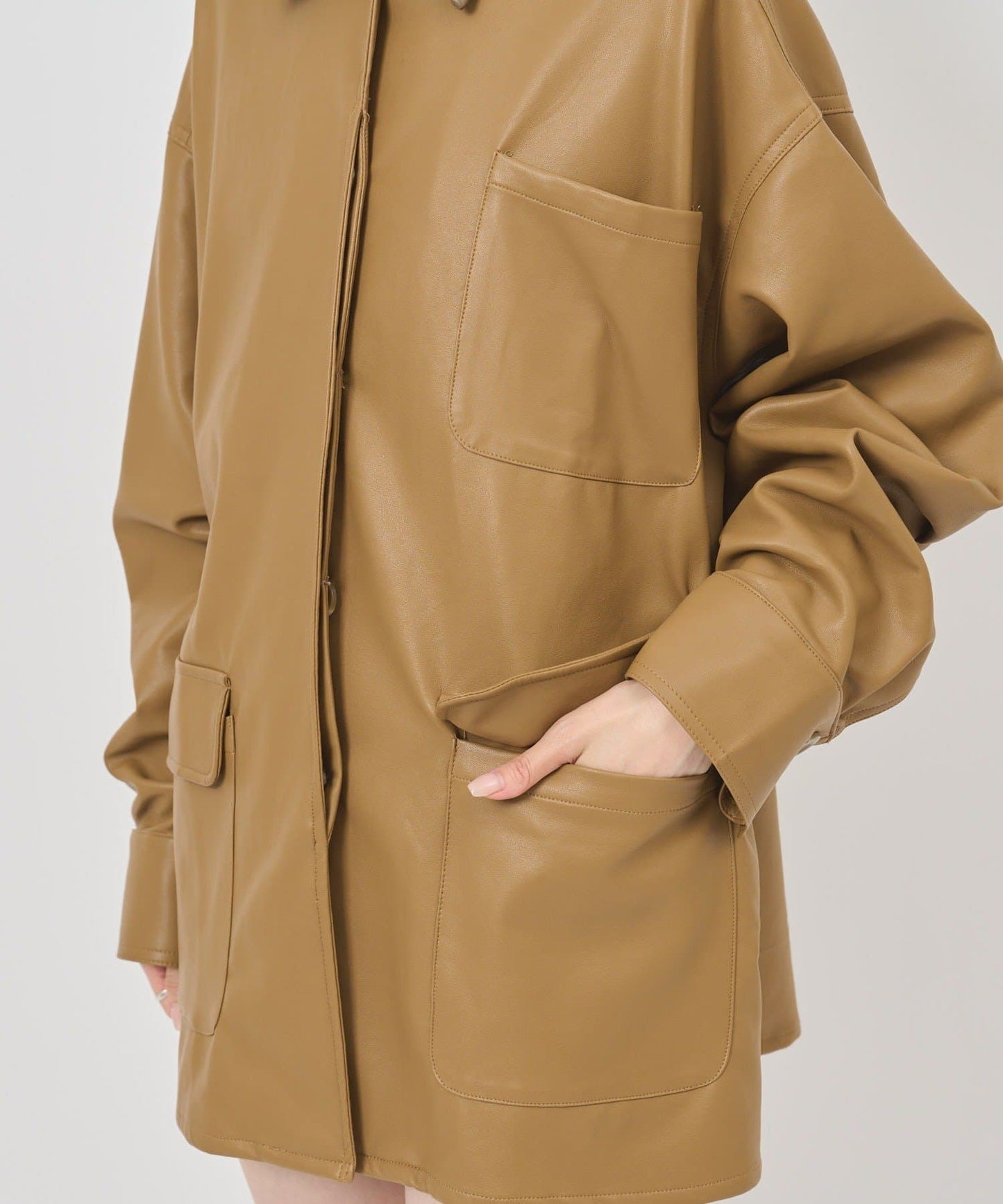 [2件SET] mystic Multi-way lace layered jacket - Image 56