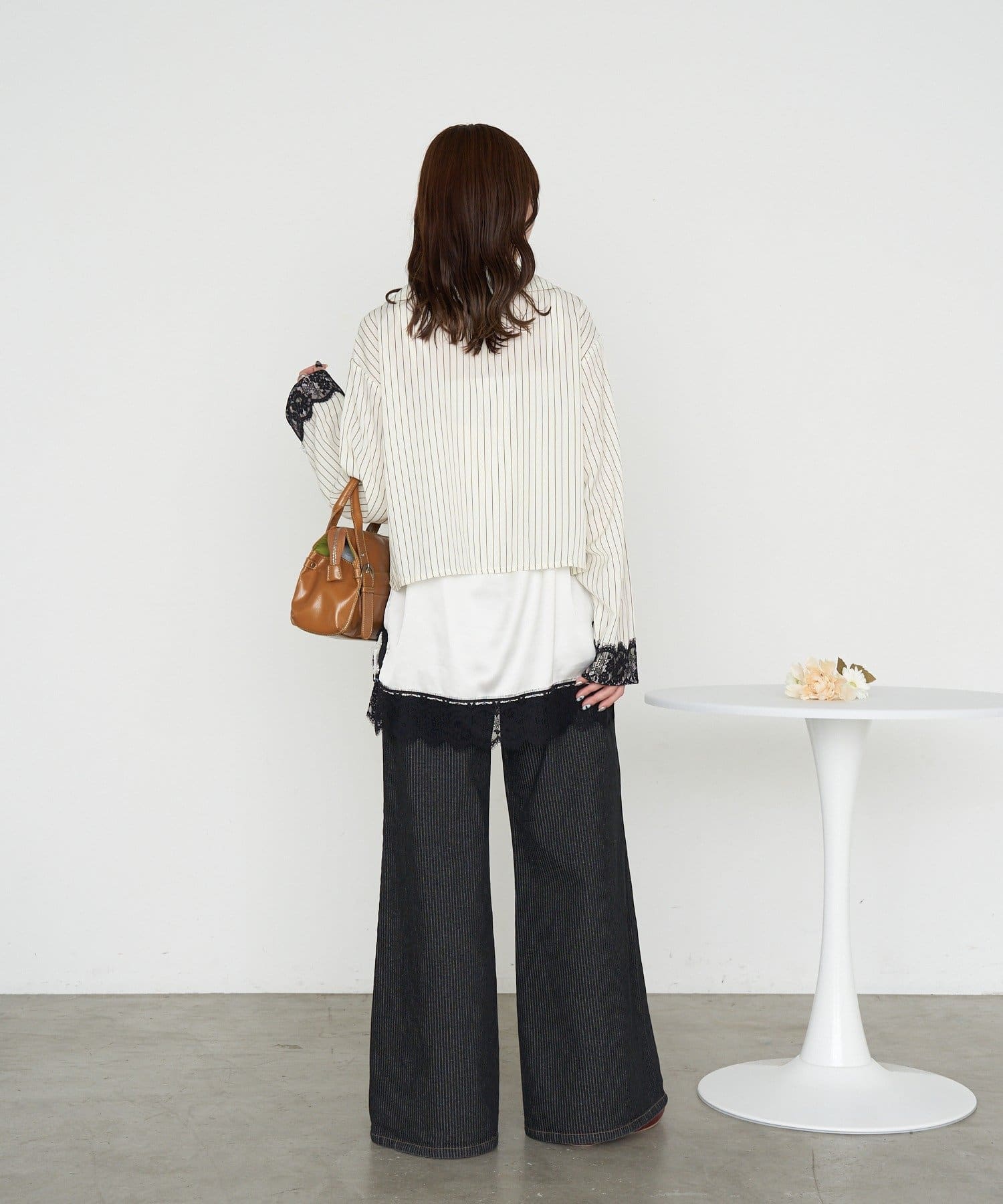 CIAOPANIC Lace Shirt Jacket + Cami Dress Set - Image 9
