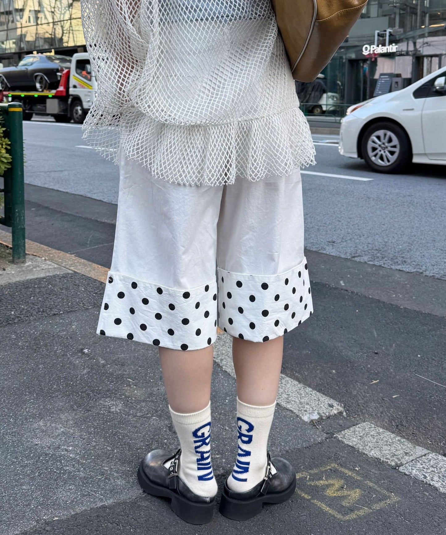 CIAOPANIC 2-Way Roll-Up Wide Half Pants - Image 7