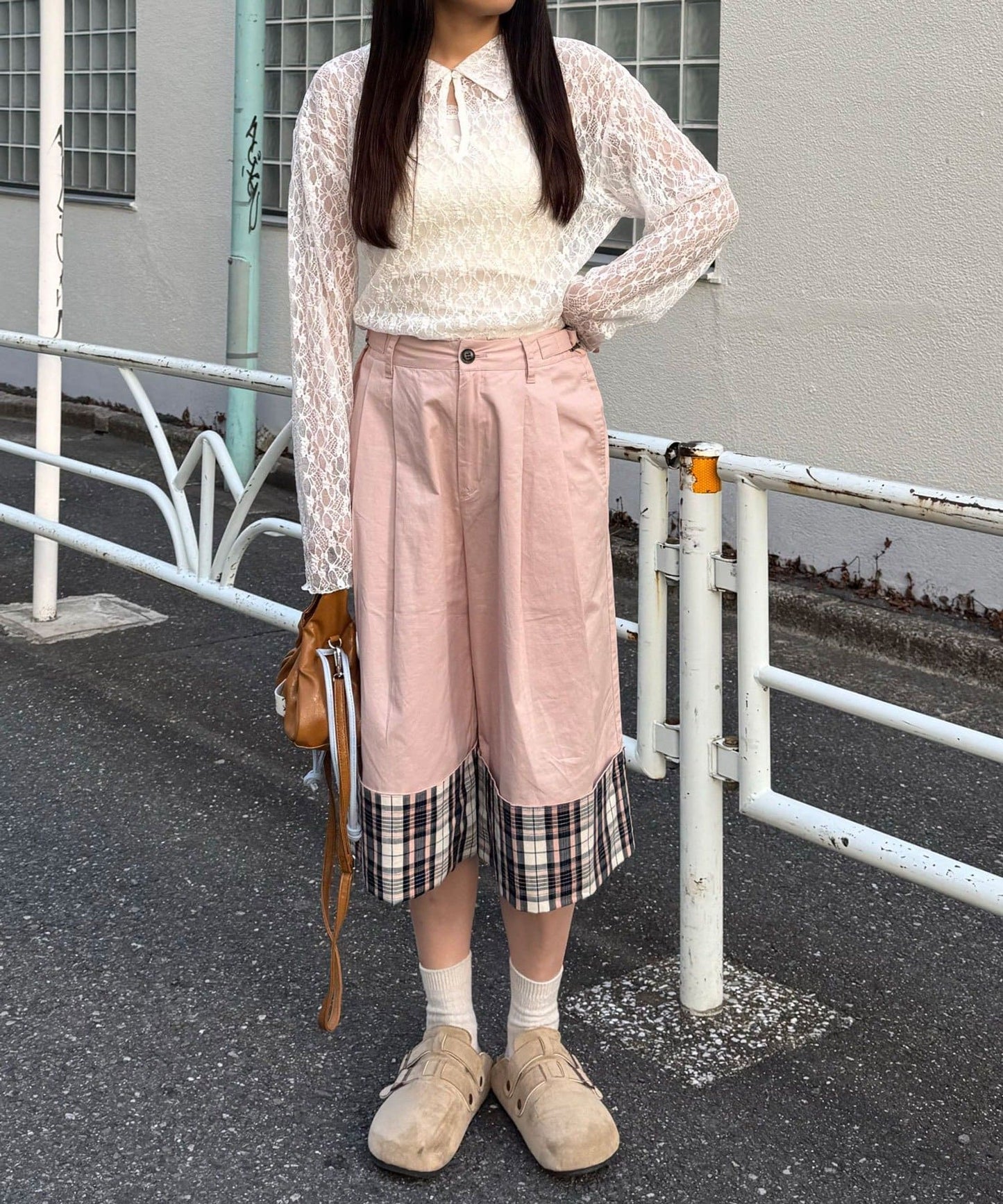 CIAOPANIC 2-Way Roll-Up Wide Half Pants - Image 36