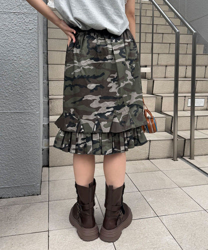 CIAOPANIC 荷葉邊下擺中長裙 - Image 11
