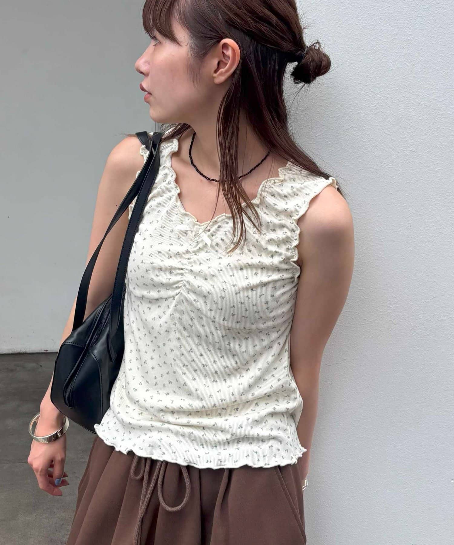 umm. by Discoat Mellow front ribbon tank - Image 12