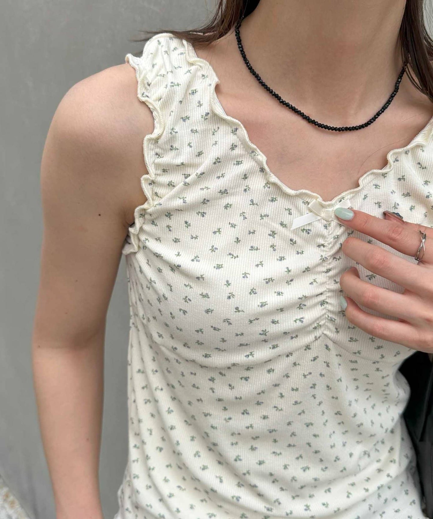 umm. by Discoat Mellow front ribbon tank - Image 13