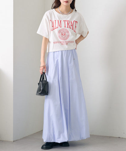 mystic 條紋燈籠裙 - Image 7