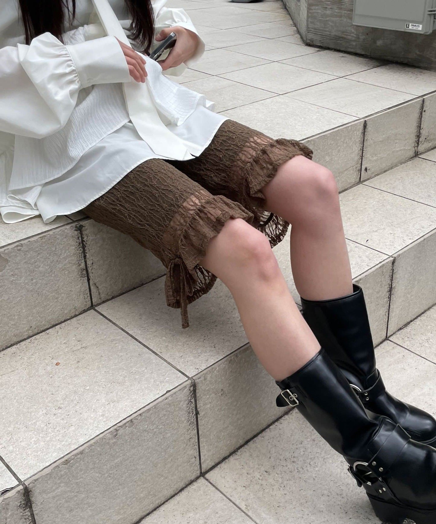 CIAOPANIC 荷葉邊Lace短褲 - Image 16