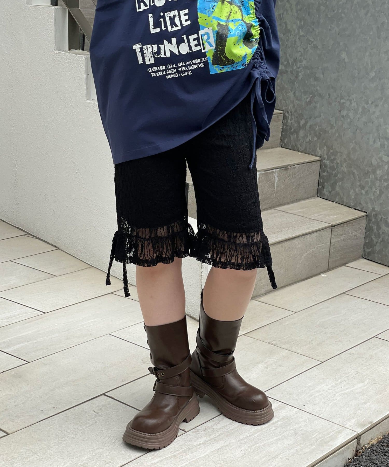 CIAOPANIC 荷葉邊Lace短褲 - Image 29