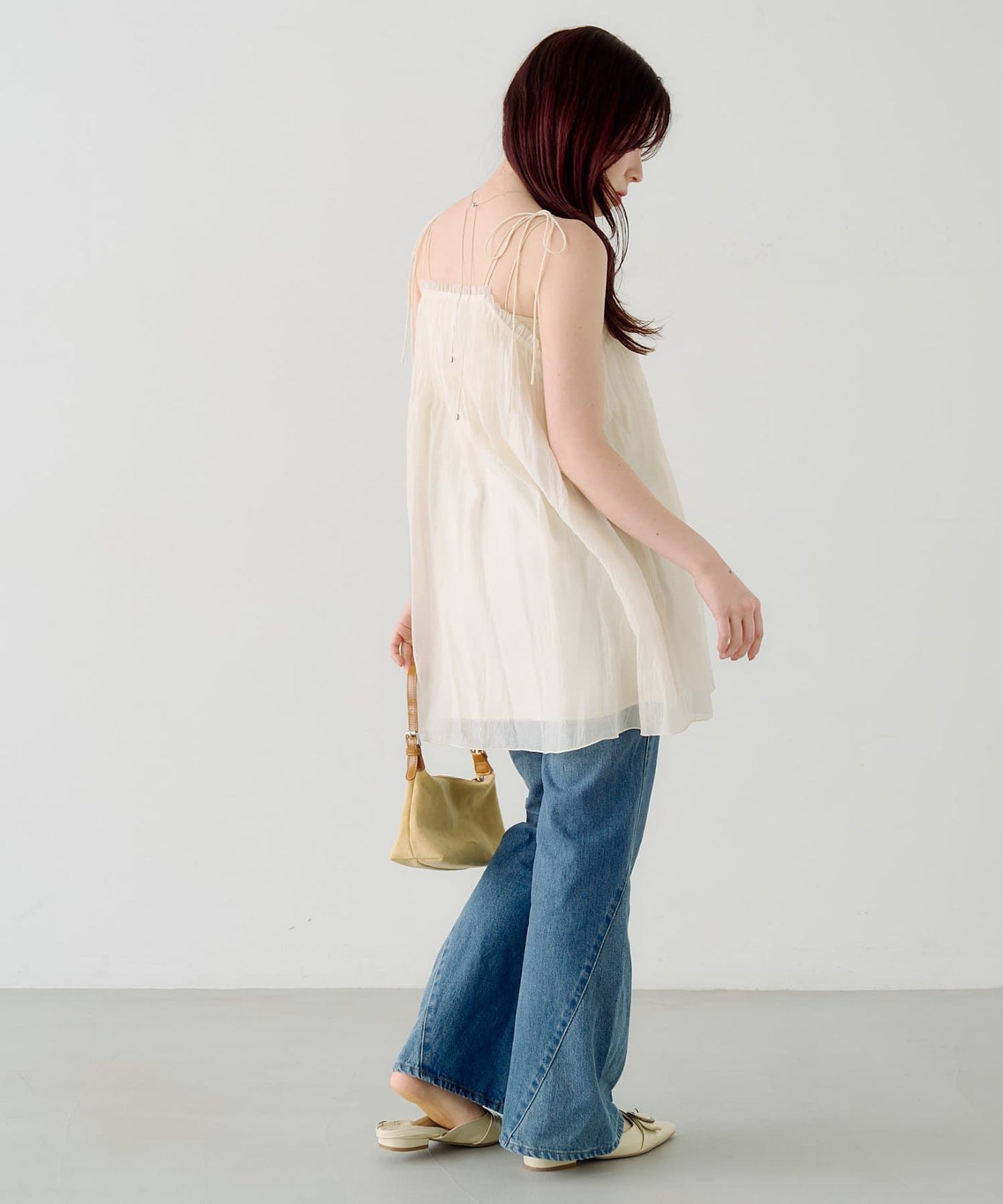 Kastane Pleated sheer Mini Dress - Image 25