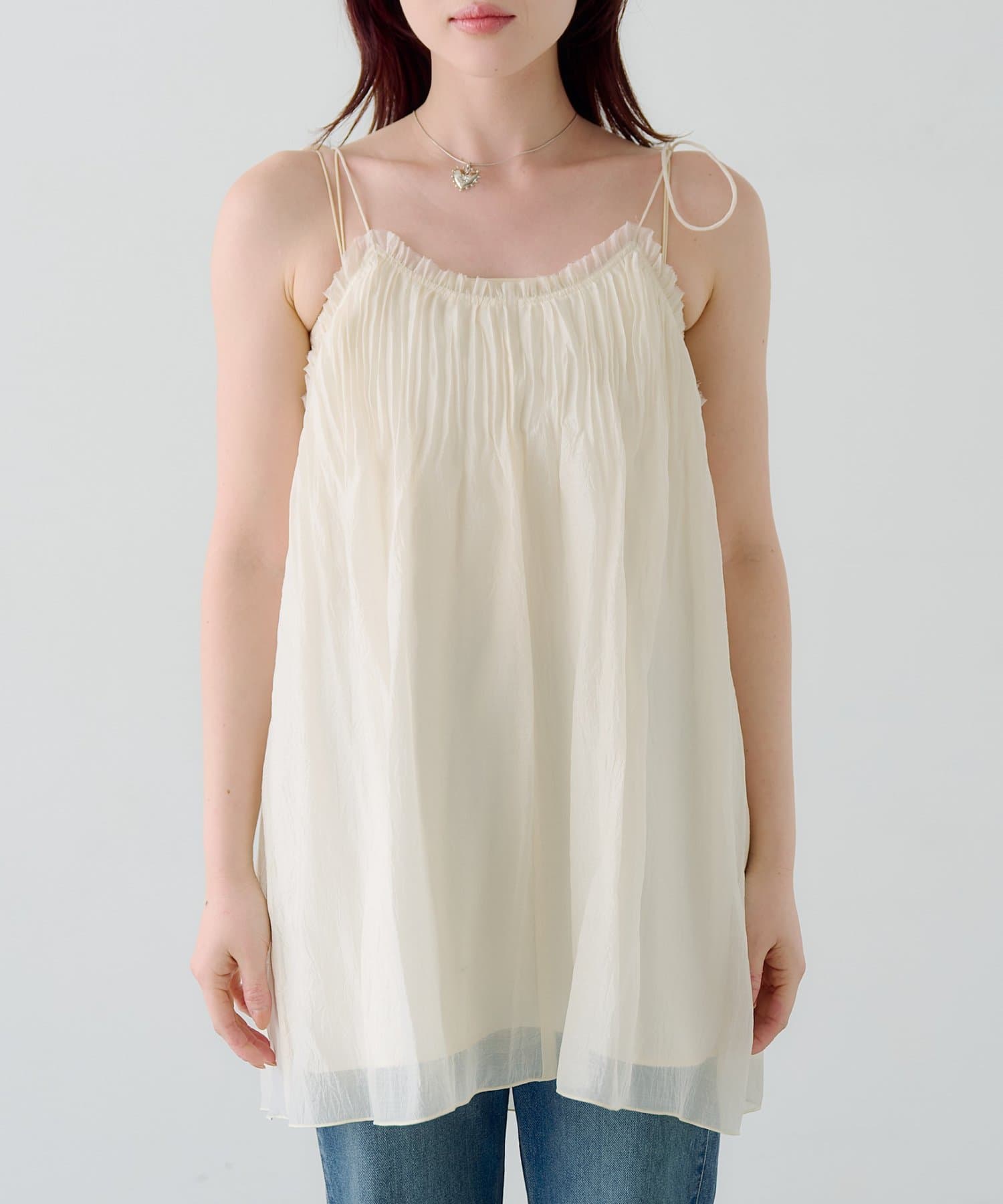 Kastane Pleated sheer Mini Dress - Image 38