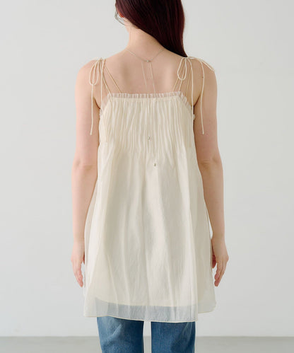 Kastane Pleated sheer Mini Dress - Image 40