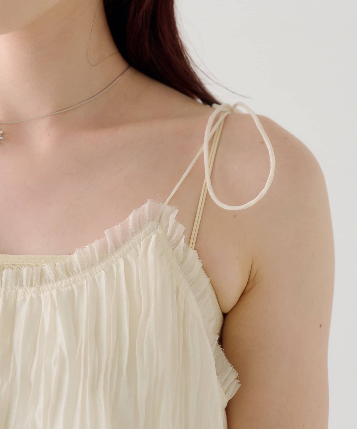 Kastane Pleated sheer Mini Dress - Image 42