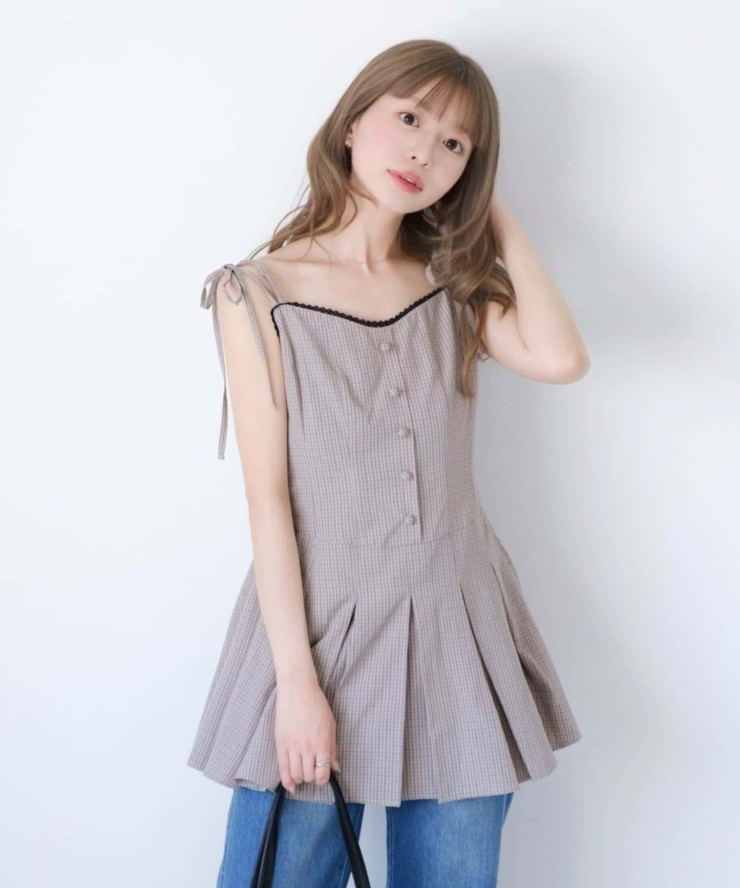 Kastane Pleated mini dress - Image 1
