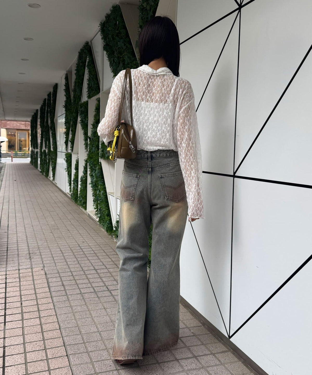 CIAOPANIC 2-Way Lace Polo 長袖 Top - Image 10