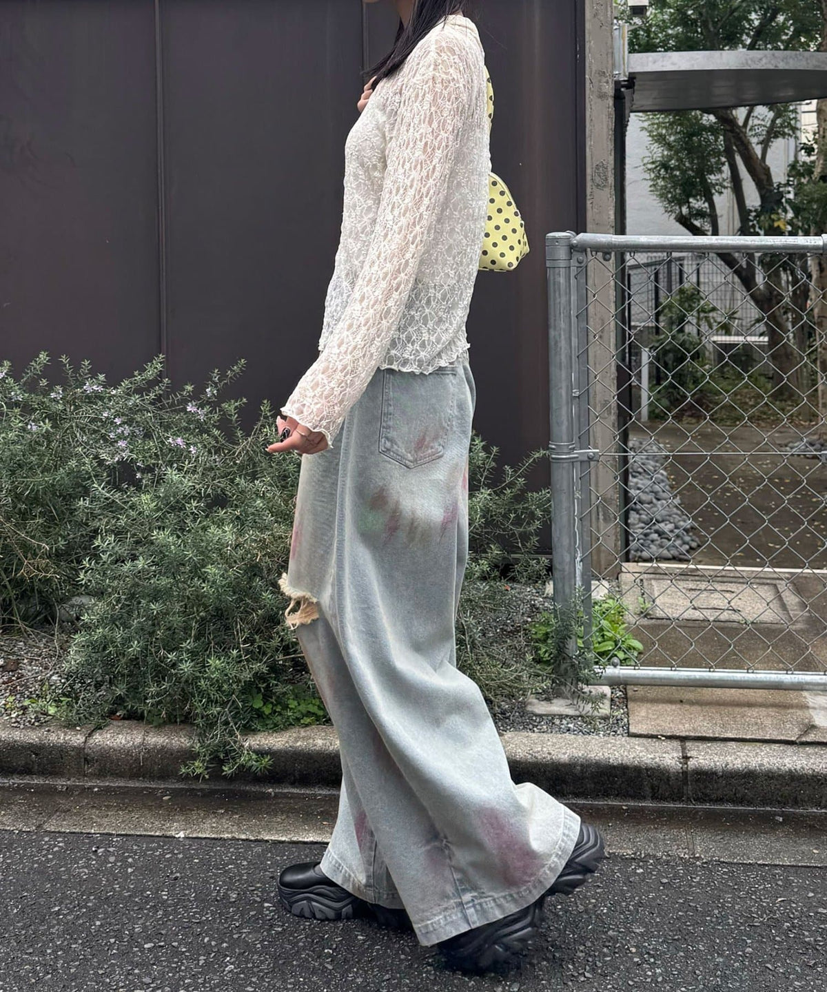 CIAOPANIC 2-Way Lace Polo 長袖 Top - Image 19