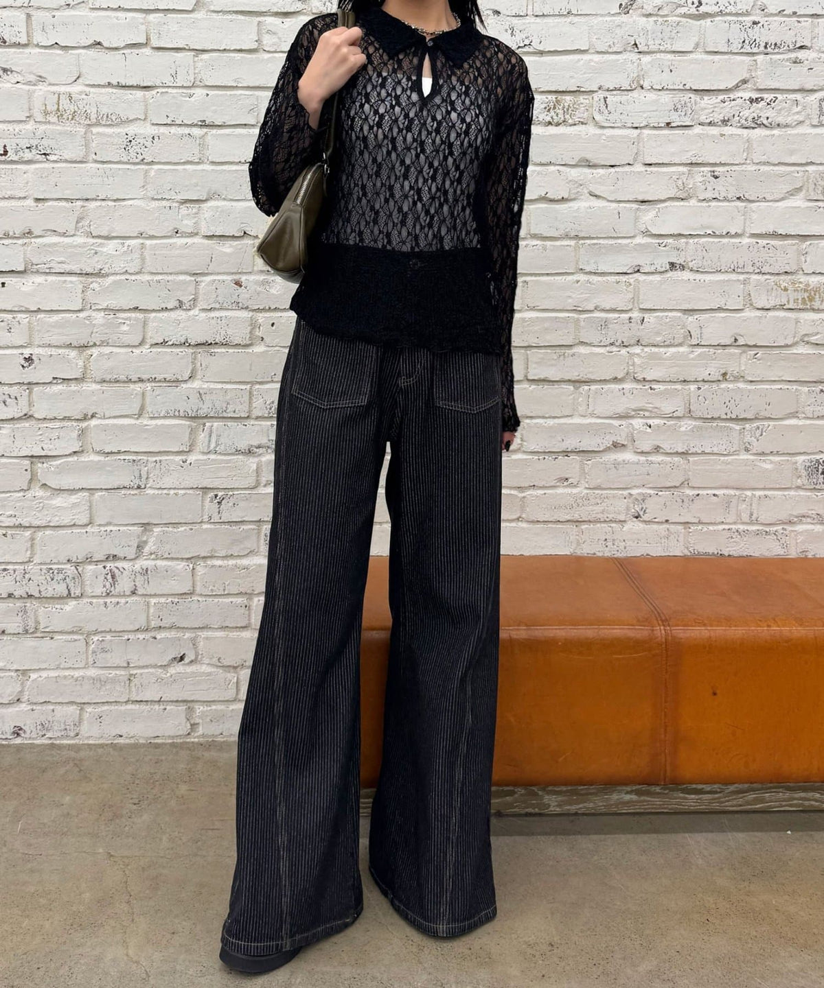 CIAOPANIC 2-Way Lace Polo 長袖 Top - Image 27