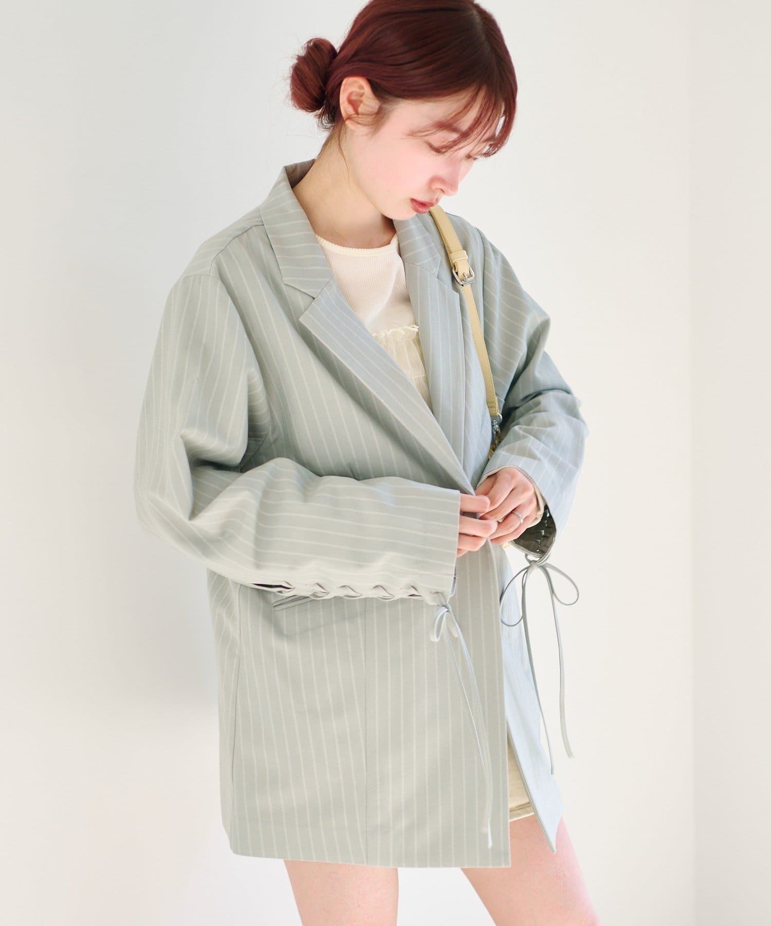 Kastane 蝴蝶結手袖西裝外套 - Image 3