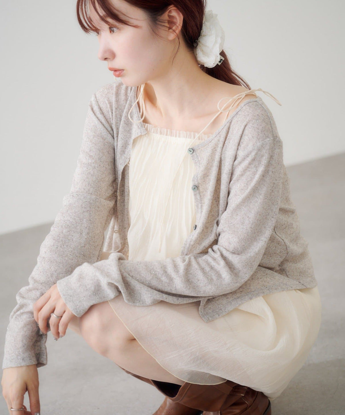 Kastane 水鑽針織Sheer Top - Image 22