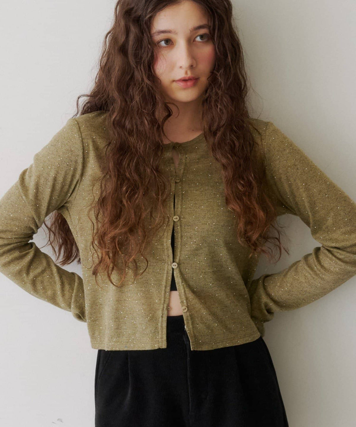 Kastane 水鑽針織Sheer Top - Image 36