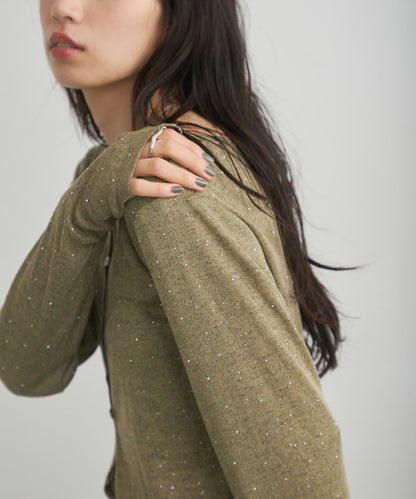 Kastane 水鑽針織Sheer Top - Image 40