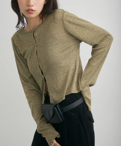 Kastane 水鑽針織Sheer Top - Image 41