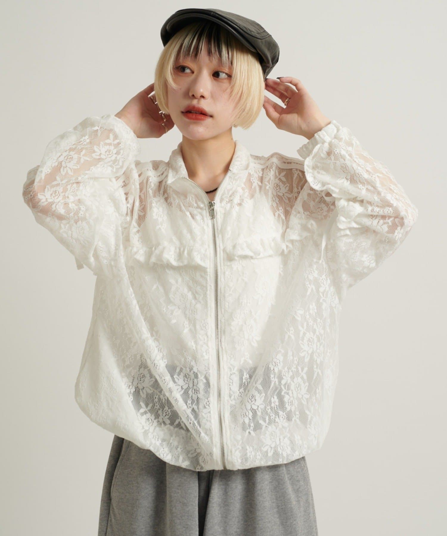 w closet frill line jacket - Image 5