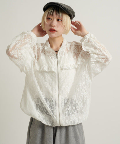 w closet frill line jacket - Image 5
