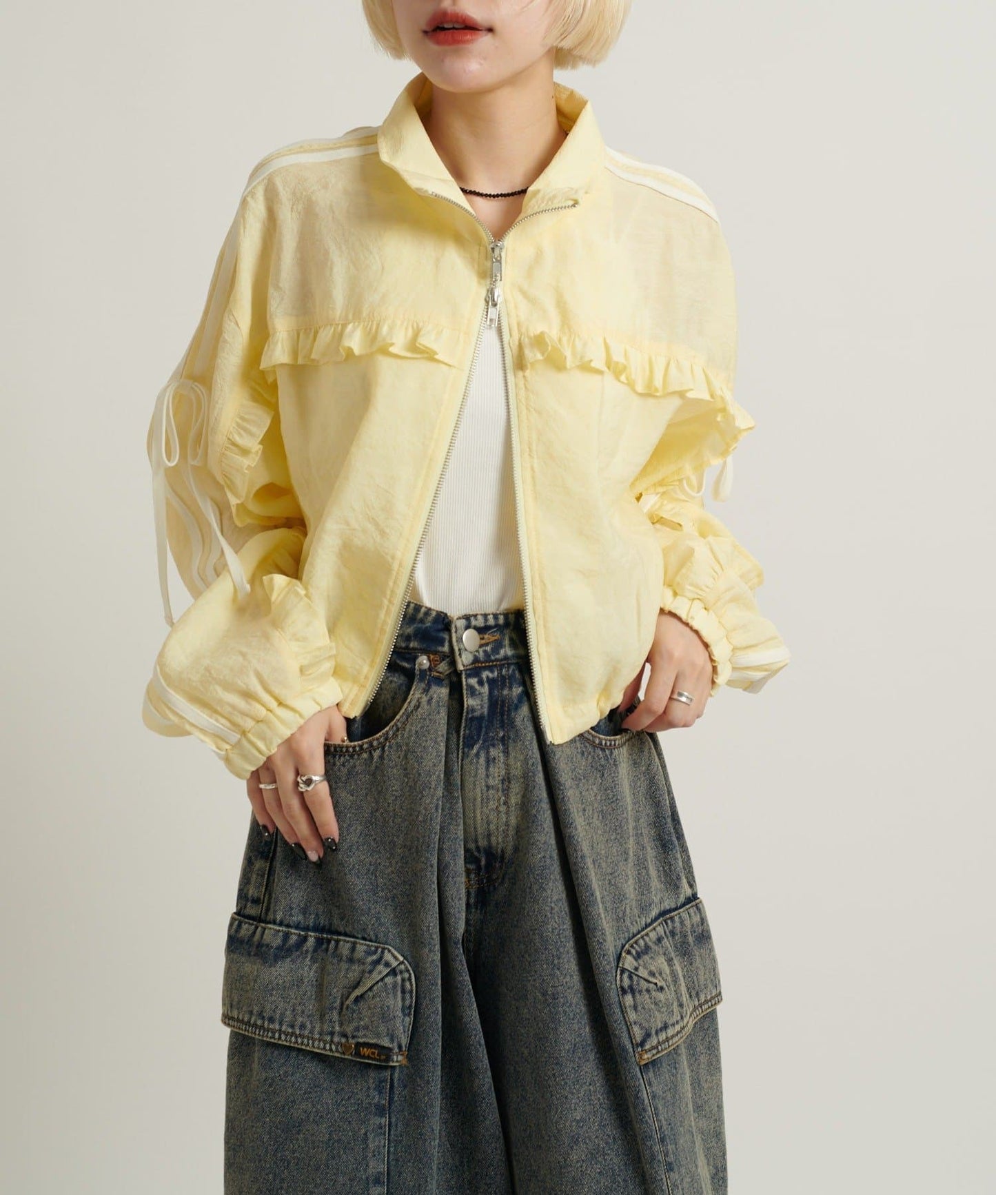 w closet frill line jacket - Image 23
