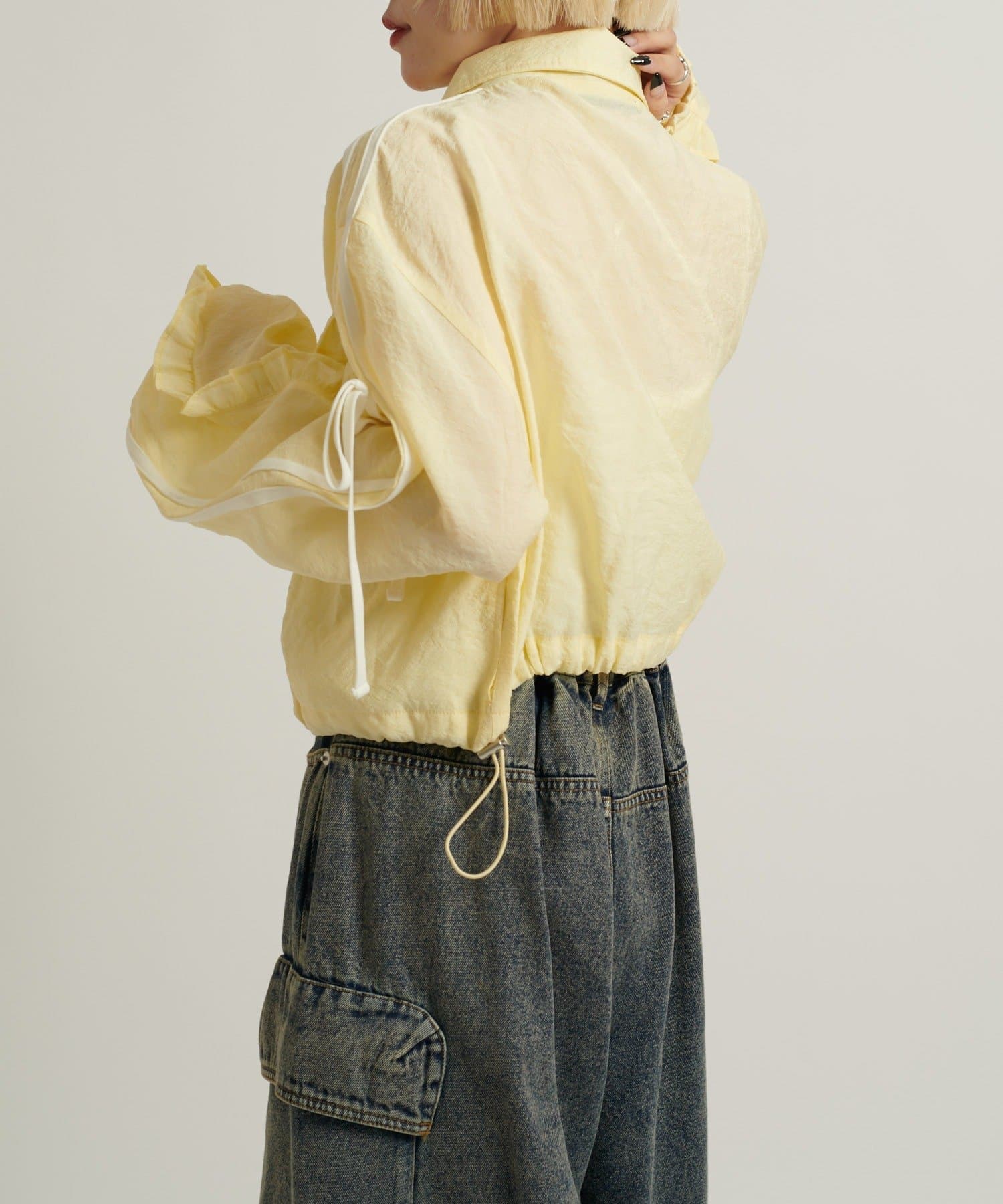 w closet frill line jacket - Image 25