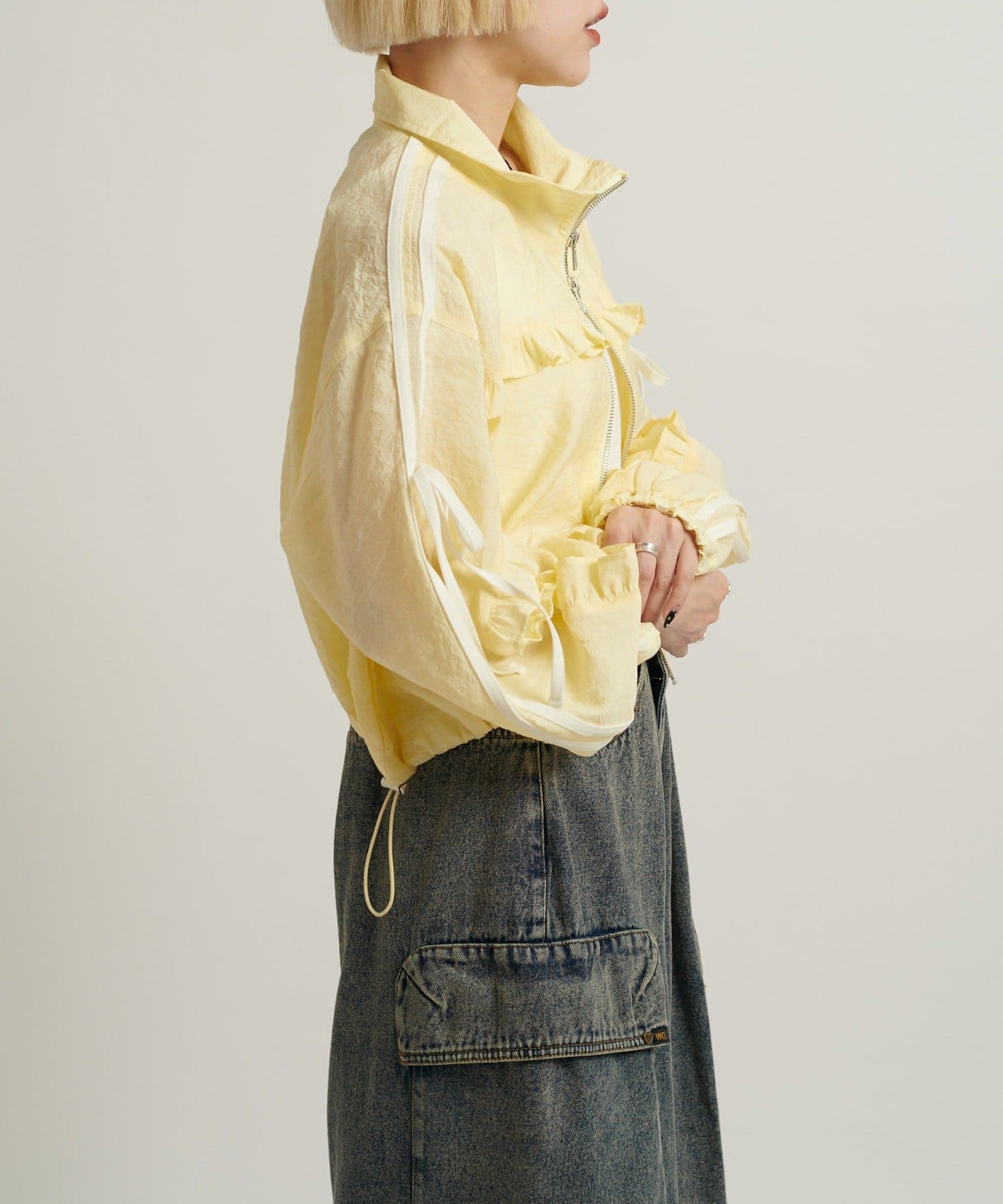 w closet frill line jacket - Image 27