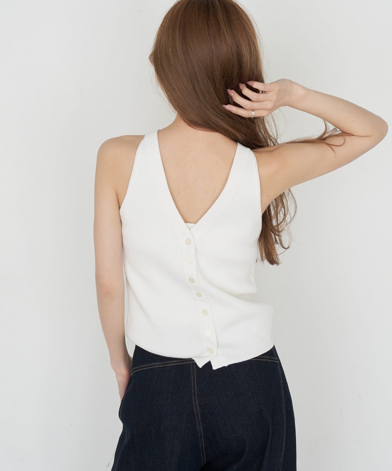 RAY CASSIN 羅紋 Vest - Image 2