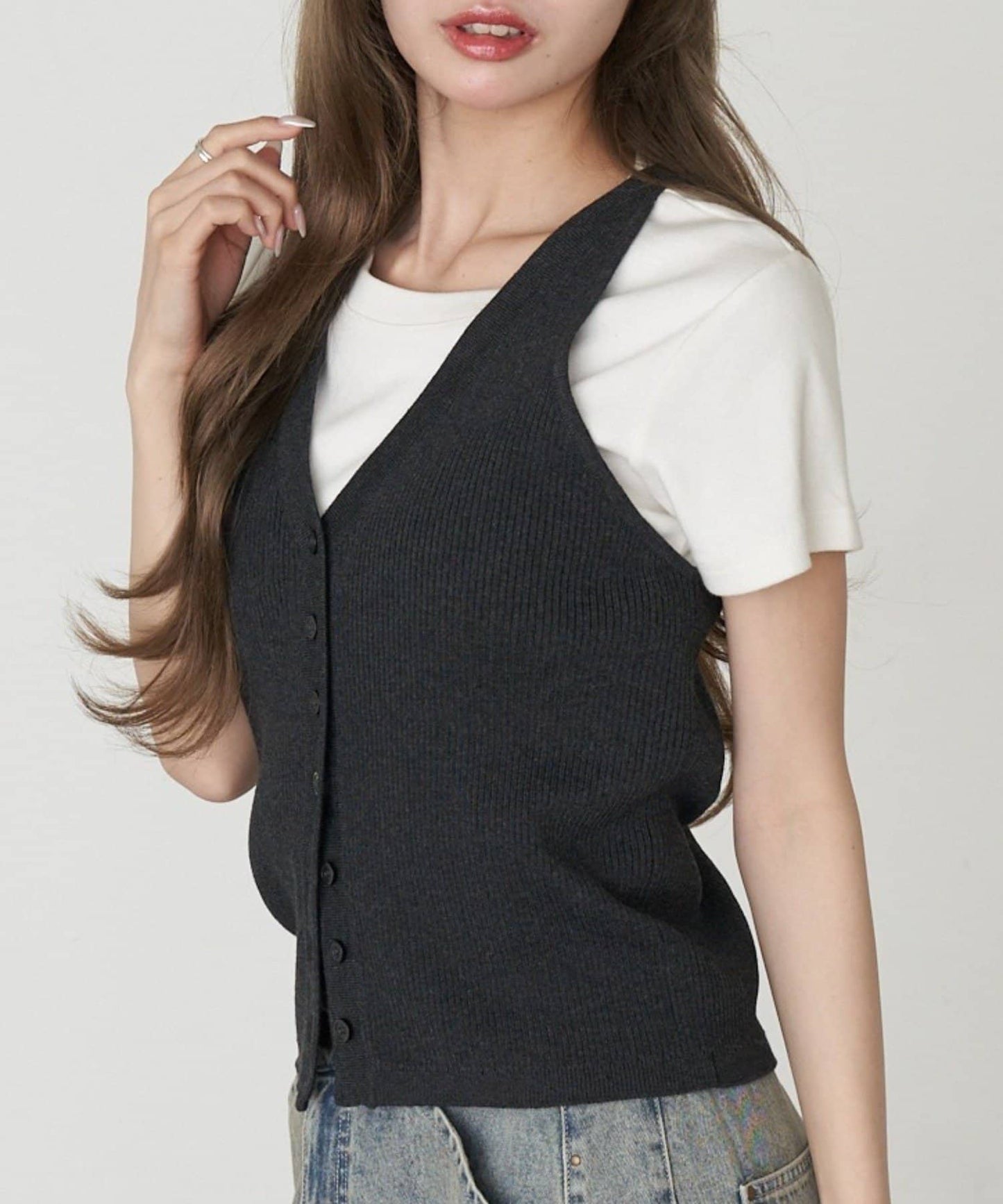RAY CASSIN 羅紋 Vest - Image 19