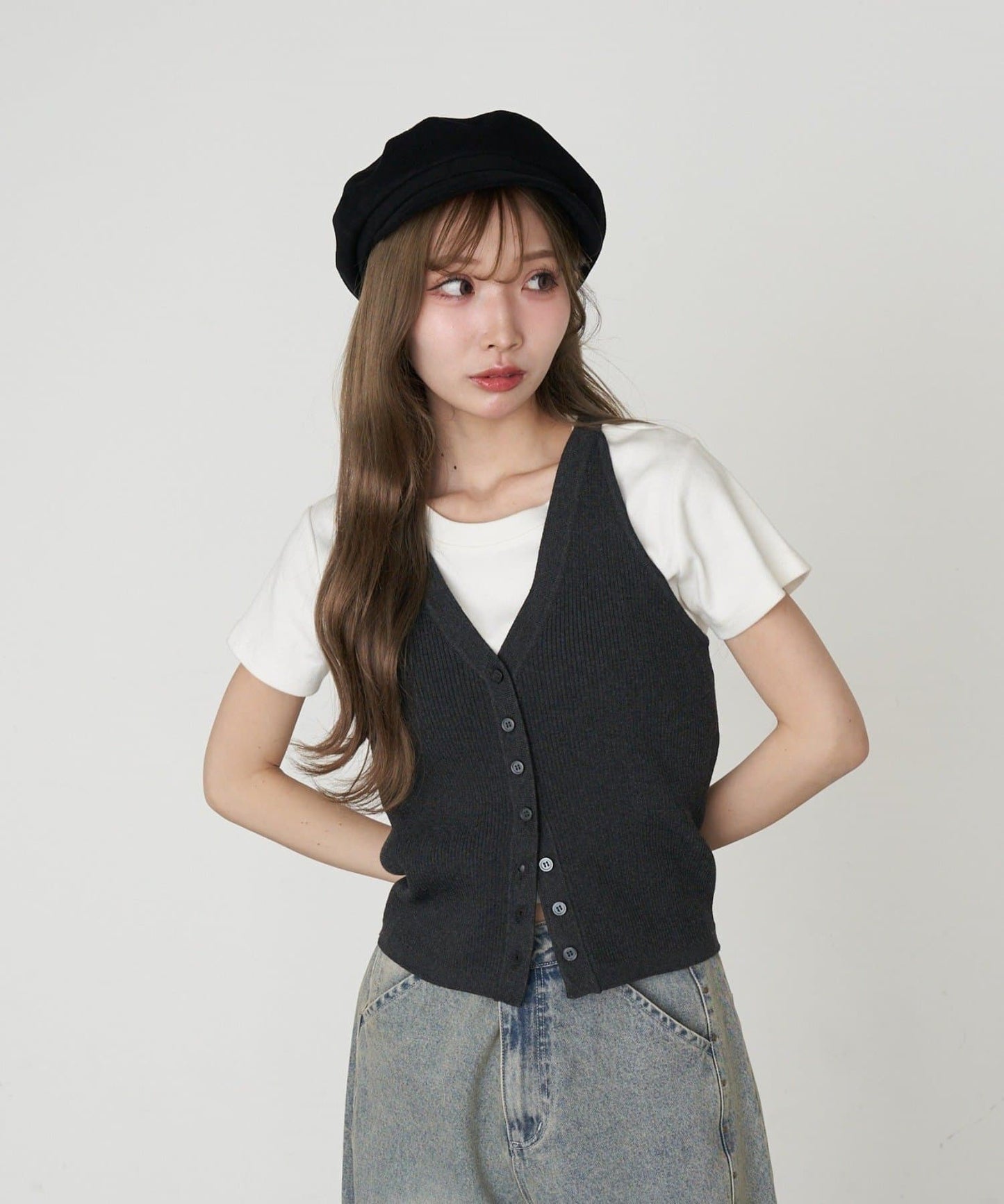 RAY CASSIN 羅紋 Vest - Image 20