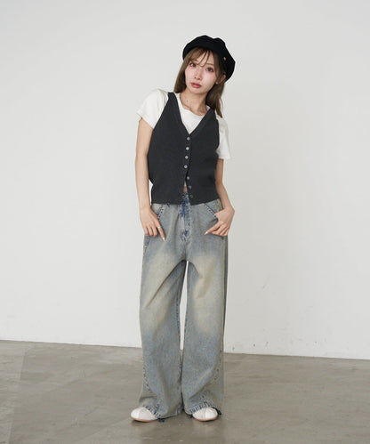 RAY CASSIN 羅紋 Vest - Image 21