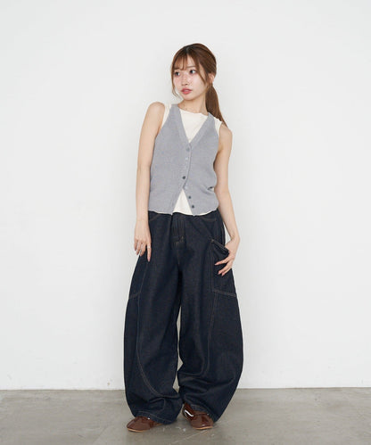 RAY CASSIN 羅紋 Vest - Image 38