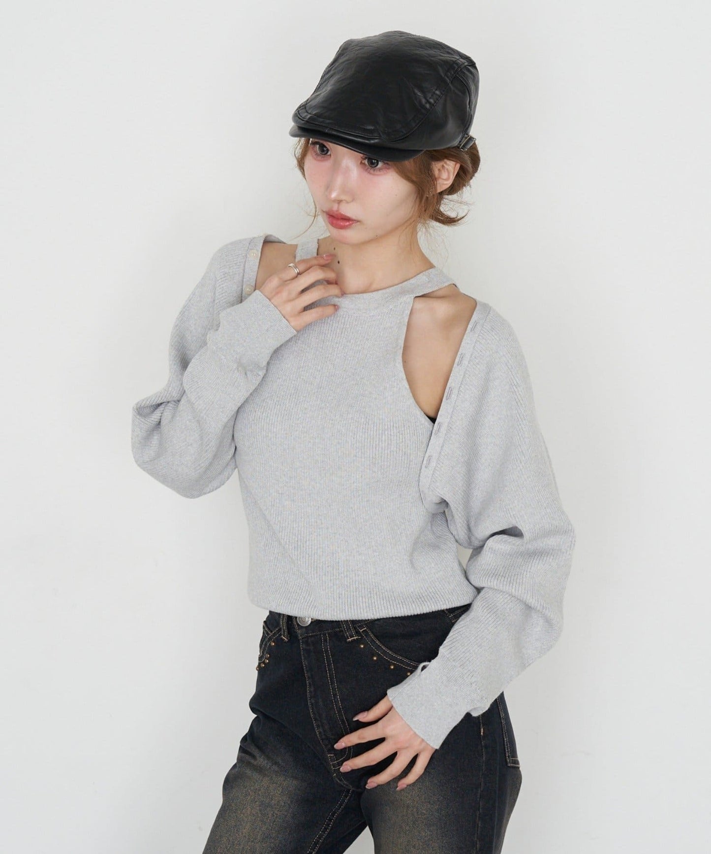 RAY CASSIN 羅紋 Vest - Image 12