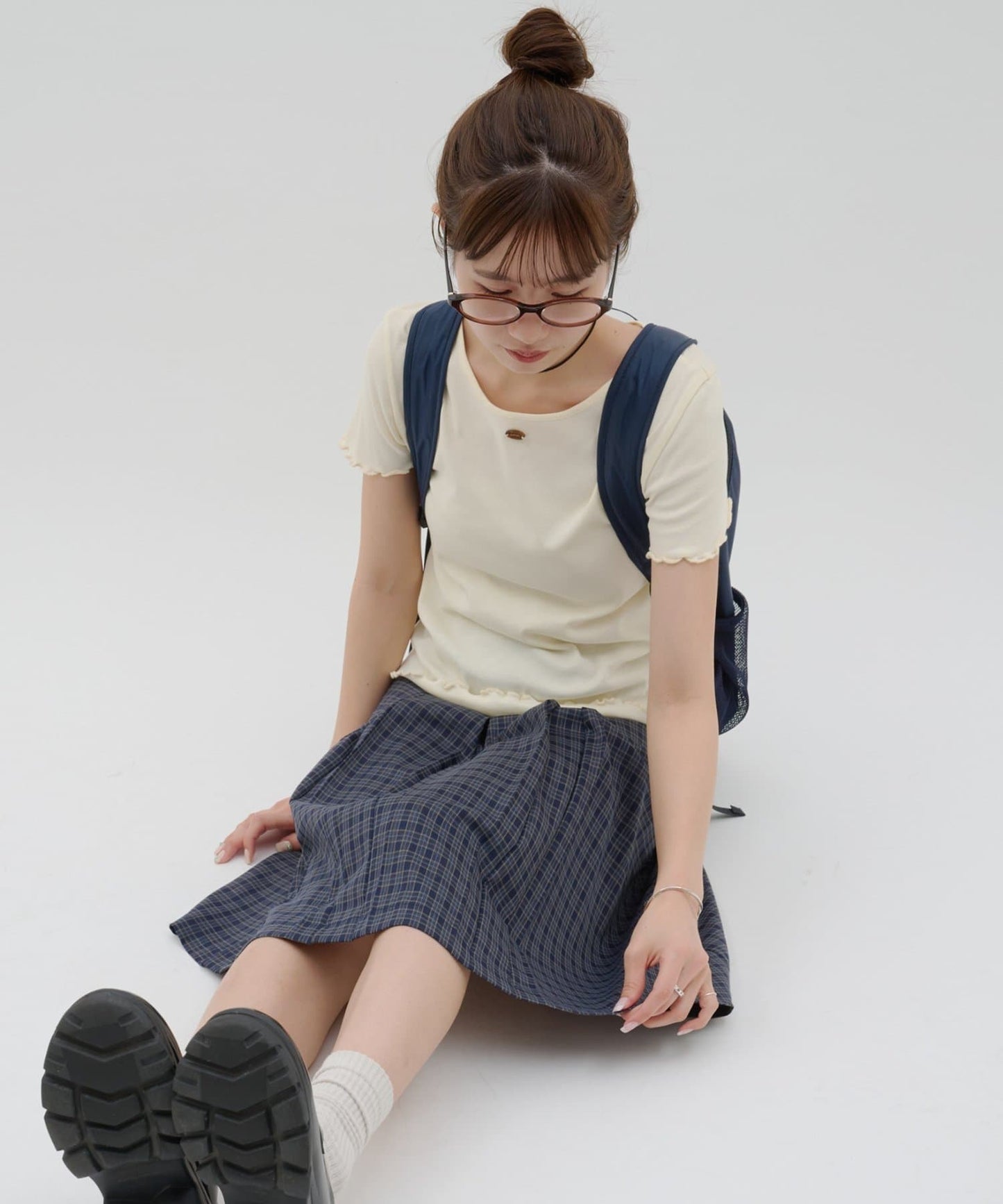 umm. By Discoat 格紋百褶裙 - Image 12