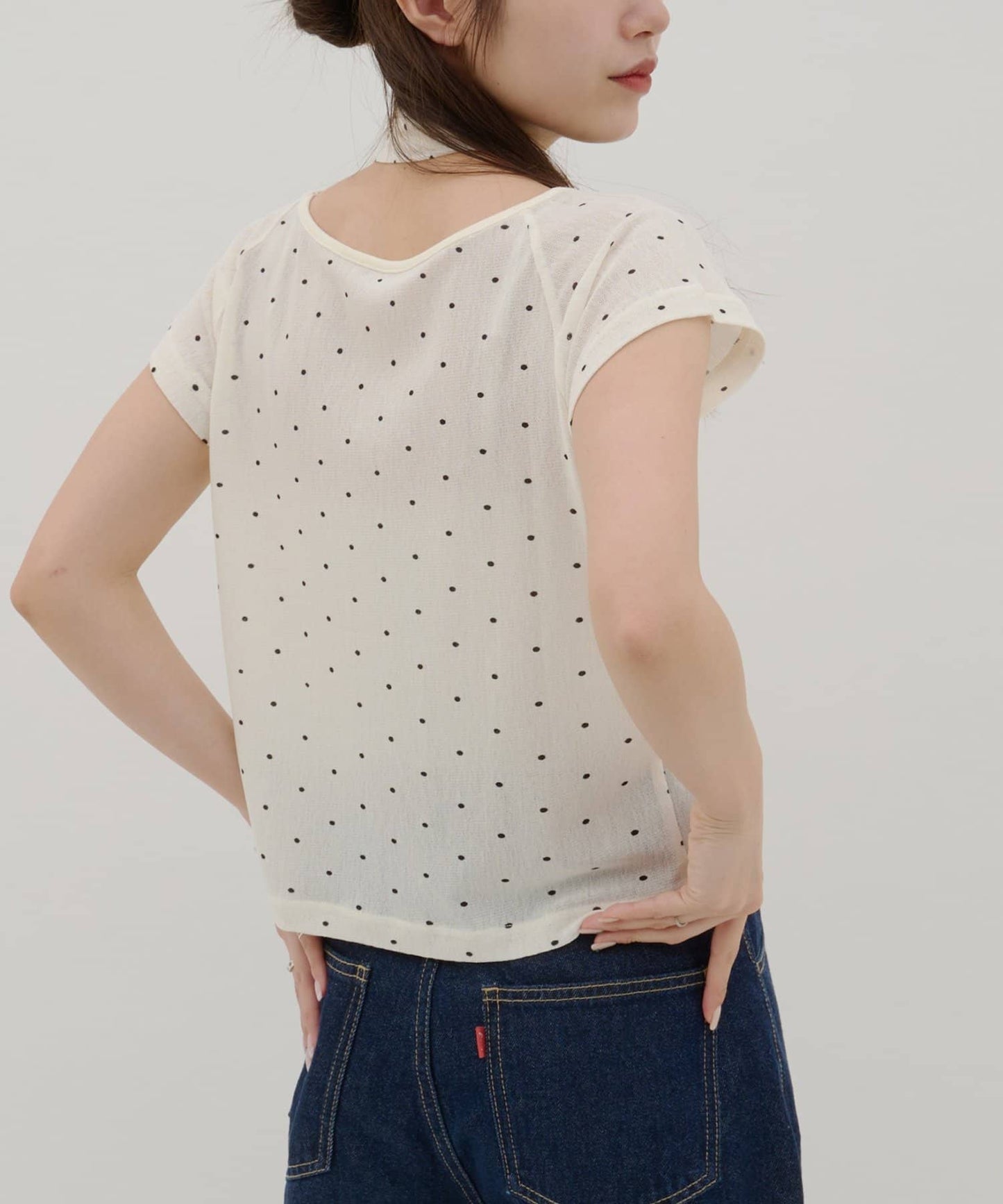 umm. By Discaot 波點Top with choker - Image 20